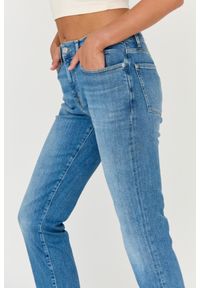 7 FOR ALL MANKIND Błękitne jeansy damskie RELAXED SKINNY. Kolor: niebieski #6