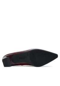 Hispanitas Czółenka HI254245 Bordowy. Kolor: czerwony. Materiał: skóra #6