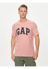 GAP - Gap T-Shirt 856659-07 Różowy Regular Fit. Kolor: różowy. Materiał: bawełna