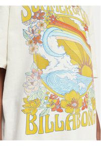 Billabong T-Shirt Summer Of Love EBJZT00592 Biały Loose Fit. Kolor: biały. Materiał: bawełna #4
