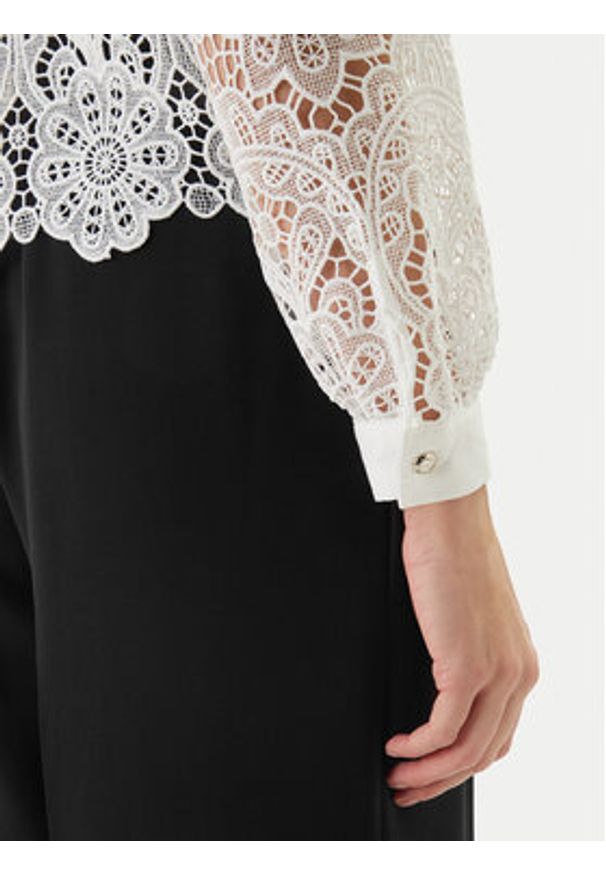 Morgan Koszula 251-CIVI Biały Regular Fit. Kolor: biały. Materiał: syntetyk