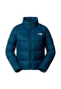 Kurtka The North Face Hyalite 0A3Y4S1NO1 - niebieska. Okazja: na spacer. Kolor: niebieski. Materiał: puch, nylon, materiał. Sezon: zima. Sport: turystyka piesza