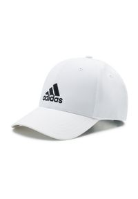 Adidas - adidas Czapka z daszkiem Lightweight Embroidered Baseball GM6260 Biały. Kolor: biały. Materiał: materiał