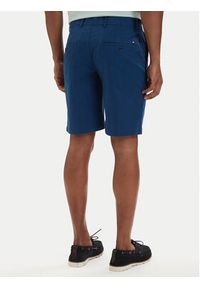 TOMMY HILFIGER - Tommy Hilfiger Szorty materiałowe Denton 9.5 MW0MW42351 Niebieski Slim Fit. Kolor: niebieski. Materiał: bawełna #2