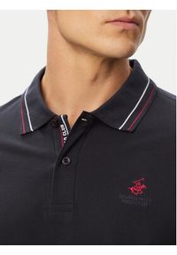 Beverly Hills Polo Club Polo P-SS26M-P450111 Granatowy Regular Fit. Typ kołnierza: polo. Kolor: niebieski. Materiał: bawełna #3