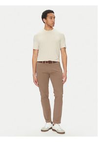 Marciano Guess T-Shirt 5GHI00 6315A Beżowy Regular Fit. Kolor: beżowy. Materiał: wiskoza