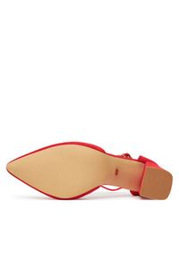 DeeZee Czółenka DF-82616-85-35621 Czerwony. Kolor: czerwony. Materiał: materiał #7