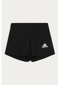 adidas Performance - Szorty dziecięce 128-170 cm. Okazja: na co dzień. Kolor: czarny. Materiał: tkanina, poliester, materiał. Wzór: gładki. Styl: casual #1