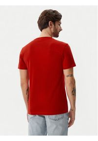 Calvin Klein Jeans T-Shirt Monologo J30J325649 Czerwony Regular Fit. Kolor: czerwony. Materiał: bawełna #4