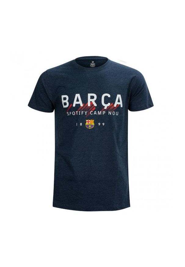 FC Barcelona - Koszulka z okrągłym dekoltem Barça, Spotify Camp Nou. Kolor: niebieski
