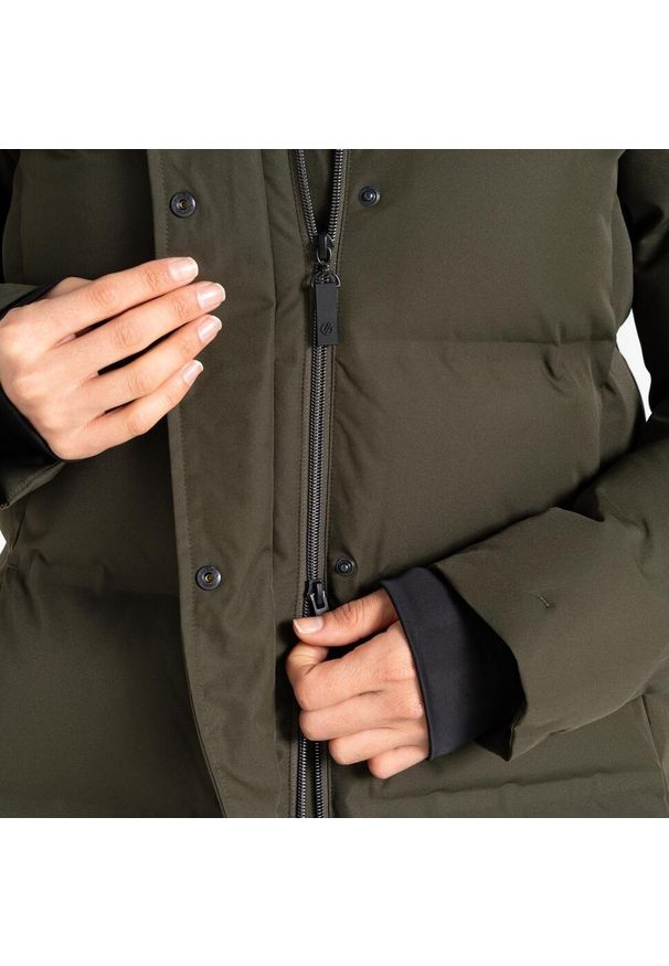 DARE 2B - Damska kurtka ocieplana Wander. Kolor: zielony. Materiał: puch. Sport: turystyka piesza