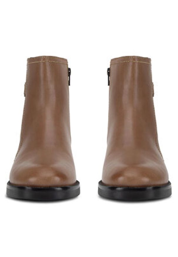 Lasocki Botki WI16-TUA-02 Brązowy. Kolor: brązowy. Materiał: skóra