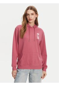 Roxy Bluza ERJFT04952 Różowy. Kolor: różowy. Materiał: syntetyk #1