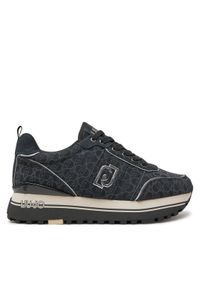 Liu Jo Sneakersy Maxi Wonder 71 BF4003 PX195 Czarny. Kolor: czarny. Materiał: zamsz, skóra