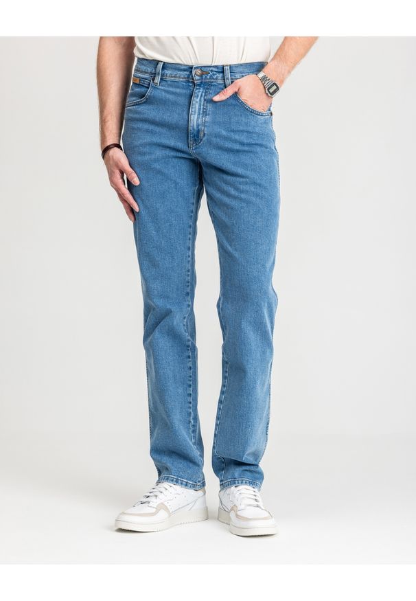 Wrangler - WRANGLER TEXAS MĘSKIE SPODNIE JEANSOWE JEANSY GOOD SHOT W121HRZ93 112330691