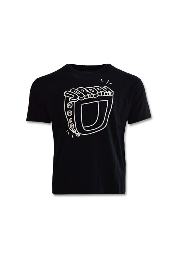 Koszulka sportowa Jordan Flight GF T-shirt Wmns Black. Kolor: czarny, żółty. Sport: koszykówka