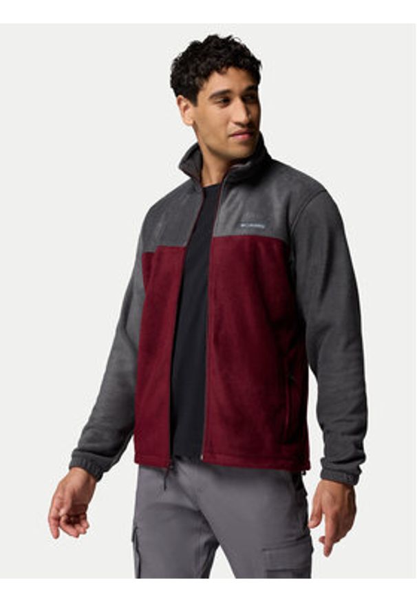 columbia - Columbia Polar Steens Mountain™ 1476671 Bordowy Regular Fit. Kolor: czerwony. Materiał: syntetyk