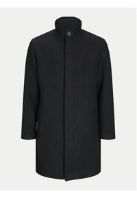 Jack & Jones Płaszcz wełniany Wilson 12259449 Czarny Regular Fit. Kolor: czarny. Materiał: syntetyk #7