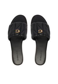 Coach Klapki Holly CCM04 Czarny. Kolor: czarny. Materiał: skóra #2