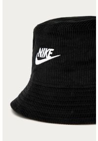 Nike Sportswear - Kapelusz. Kolor: czarny. Materiał: bawełna, materiał. Wzór: gładki #4