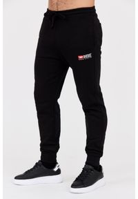 Diesel - DIESEL Czarne męskie spodnie dresowe P-TARY-DIV, Rozmiar XXL. Kolor: czarny. Materiał: dresówka #5