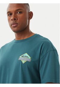 Quiksilver T-Shirt Crystal Jet EQYZT08023 Niebieski Regular Fit. Kolor: niebieski. Materiał: bawełna #3