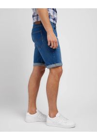 Wrangler - LEE 5 POCKET SHORT MĘSKIE SZORTY KRÓTKIE SPODNIE JEANSOWE WARM 112349234 L73M016079. Materiał: jeans. Długość: krótkie