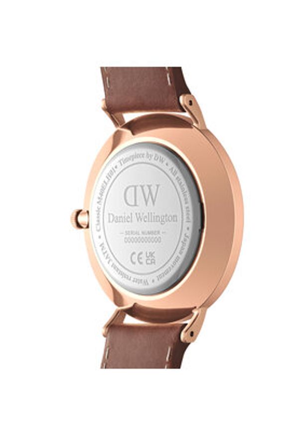 Daniel Wellington Zegarek Classic Multi-Eye St Maves Arctic DW00100708 Brązowy. Kolor: brązowy