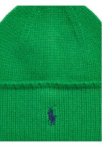 Polo Ralph Lauren Czapka 455954355005 Zielony. Kolor: zielony. Materiał: wełna, materiał #3