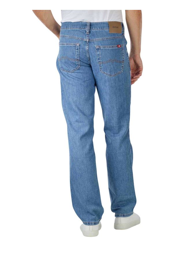 Mustang - MUSTANG TRAMPER STRAIGHT MĘSKIE SPODNIE JEANSOWE DENIM BLUE 1013975 5000 413