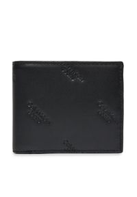 Calvin Klein Jeans Duży Portfel Męski LOGO PRINT BIFOLD W/ COIN K50K511818 Czarny. Kolor: czarny. Wzór: nadruk