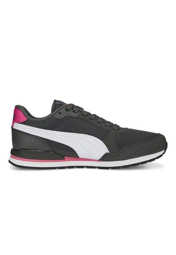 Buty do chodzenia dla dzieci Puma ST Runner V3 Mesh. Kolor: czarny. Materiał: guma, syntetyk, tkanina, materiał. Sport: turystyka piesza
