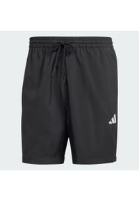 Adidas - Szorty Essentials Small Logo Chelsea. Kolor: biały, wielokolorowy, czarny. Materiał: materiał. Sport: fitness #2