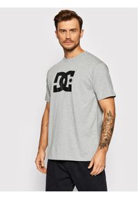 DC T-Shirt Star ADYZT04985 Szary Classic Fit. Kolor: szary. Materiał: bawełna #1