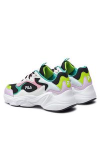 Fila Sneakersy Collene Cb Wmn FFW0046 Kolorowy. Kolor: czarny. Materiał: skóra. Wzór: kolorowy #6