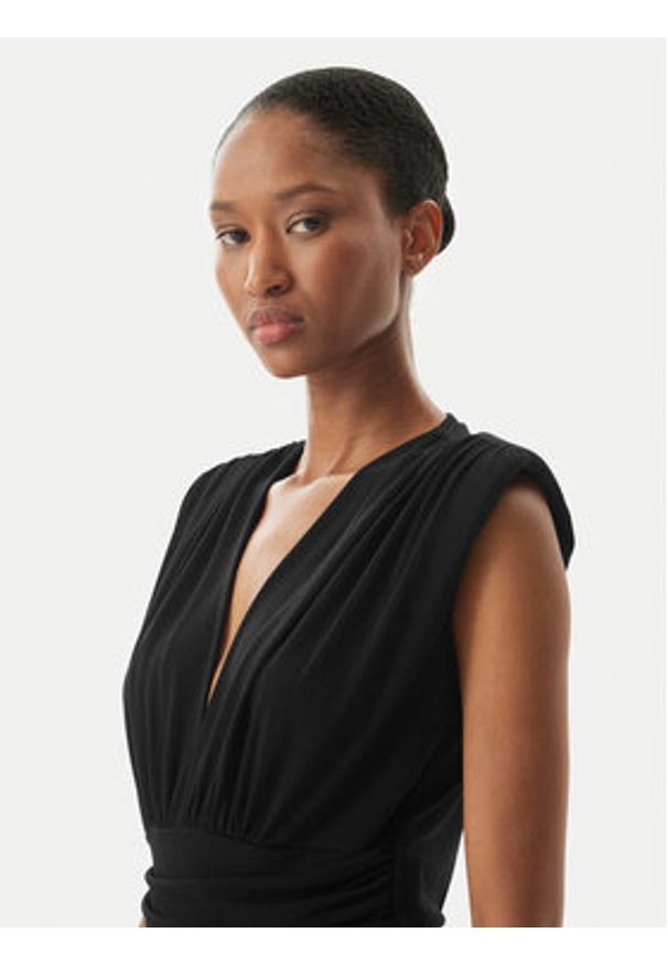 Rinascimento Kombinezon CFC0123771003 Czarny Regular Fit. Kolor: czarny. Materiał: syntetyk