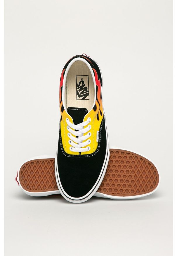 Vans - Tenisówki. Nosek buta: okrągły. Zapięcie: sznurówki. Kolor: czarny. Materiał: guma
