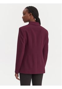 Hugo - HUGO Marynarka Asmalla-1 50533901 Fioletowy Slim Fit. Kolor: fioletowy. Materiał: syntetyk #3