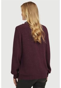 Cellbes - Komfortowy sweter. Okazja: na co dzień. Kolor: czerwony. Materiał: prążkowany. Długość rękawa: długi rękaw. Długość: długie. Styl: casual #3