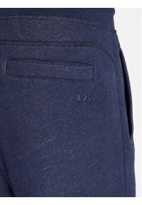 BOSS - Boss Spodnie dresowe Seglitchstitch 50499275 Granatowy Regular Fit. Kolor: niebieski. Materiał: bawełna #3