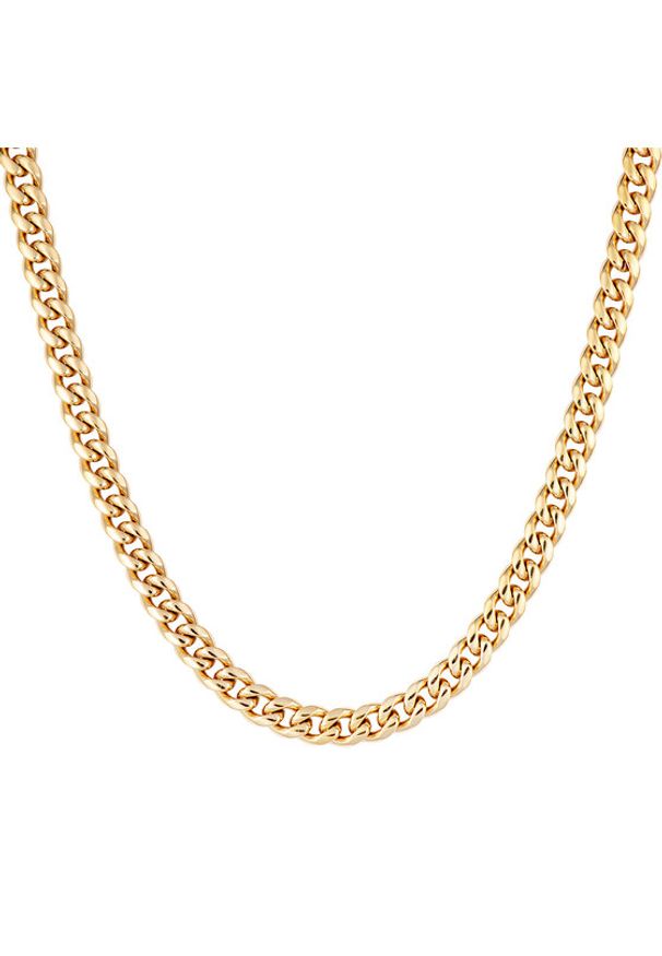ICED STUFF Łańcuszek Miami Cuban Link Złoty. Materiał: metalowe. Kolor: złoty