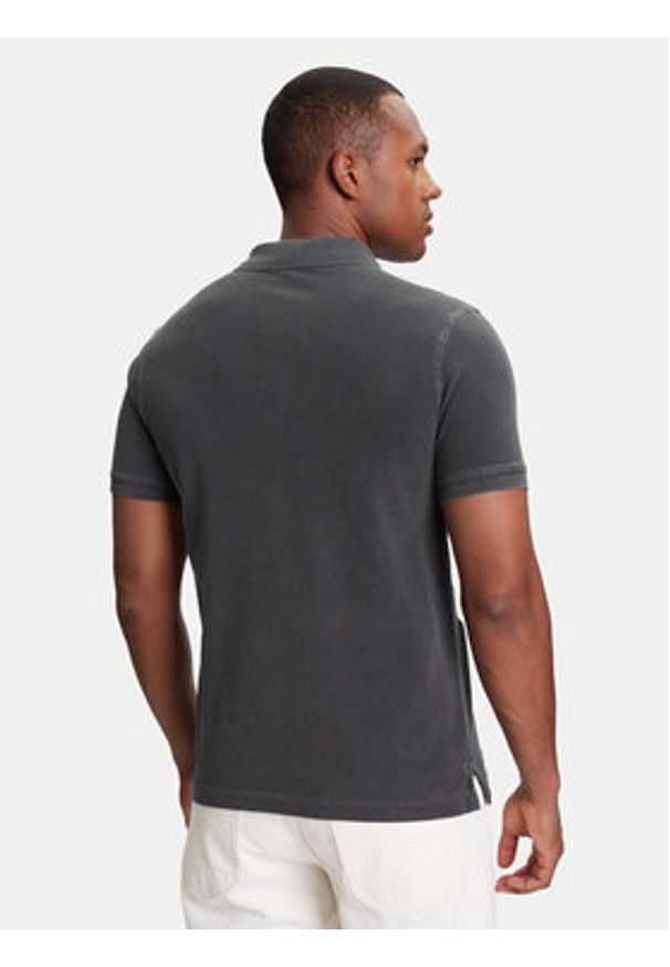 United Colors of Benetton - United Colors Of Benetton Polo 3089U302D Szary Regular Fit. Typ kołnierza: polo. Kolor: szary. Materiał: bawełna