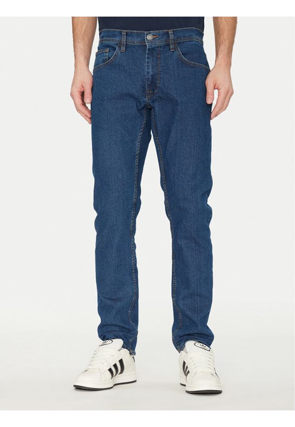 Blend Jeansy 20717708 Niebieski Straight Fit. Kolor: niebieski