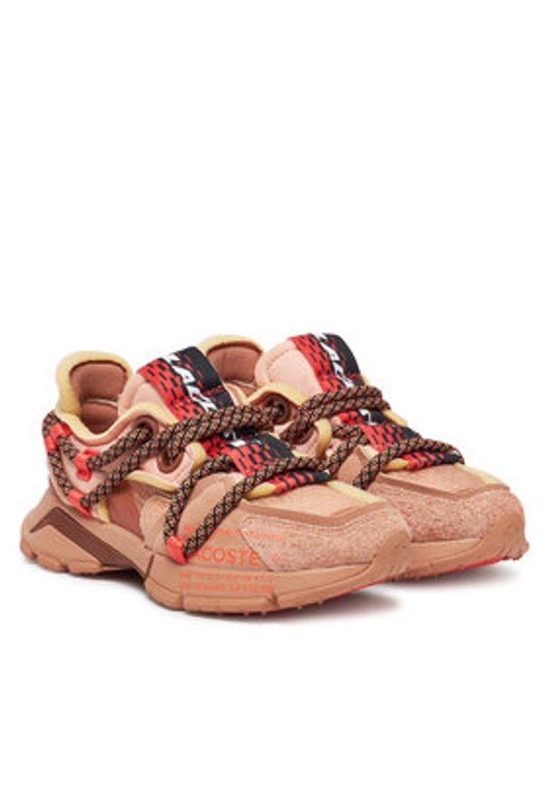 Lacoste Sneakersy 7-49SFA0014 Różowy. Kolor: różowy. Materiał: skóra
