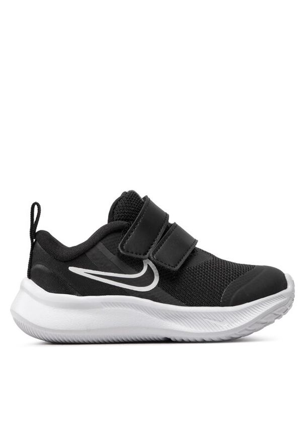 Nike Sneakersy Star Runner 3 (TDV) DA2778 003 Czarny. Kolor: czarny. Materiał: materiał
