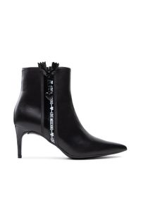 Love Moschino - LOVE MOSCHINO Botki JA21107G1DIE0000 Czarny. Kolor: czarny #6