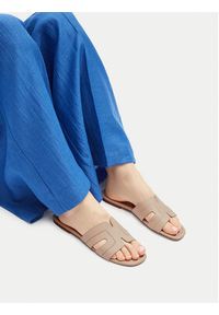 Jenny - JENNY Klapki R25SS00543 Beżowy. Kolor: beżowy. Materiał: materiał, syntetyk #7