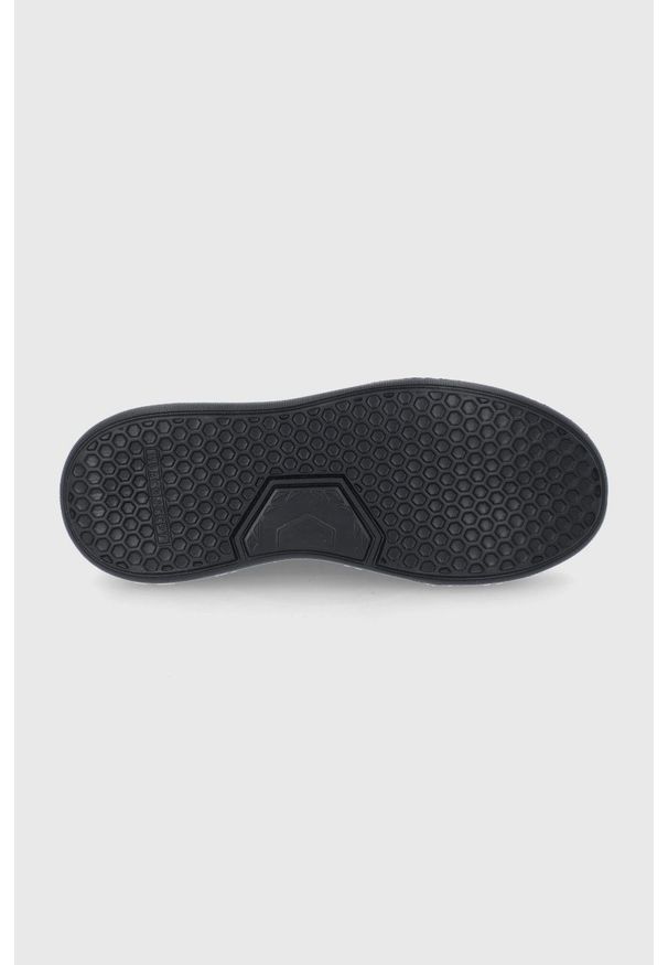 MOA Concept - Buty. Nosek buta: okrągły. Zapięcie: sznurówki. Kolor: czarny. Materiał: skóra, guma. Obcas: na platformie