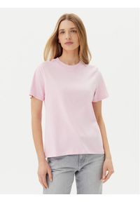 only - ONLY T-Shirt Monja 15320892 Różowy Regular Fit. Kolor: różowy. Materiał: bawełna