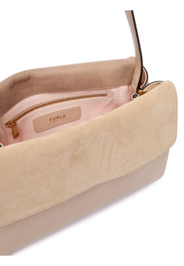 Furla Torebka Domus S WB01862 BX4185 IT 93300 Brązowy. Kolor: brązowy. Materiał: skórzane
